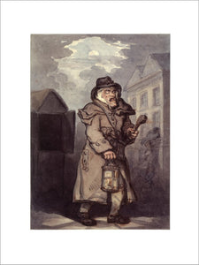 A Watchman making the rounds: 18th century