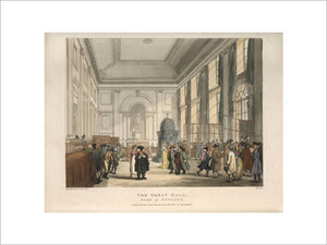 The Great Hall, Bank of England: 1808-1810