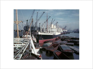 RMS Rangitiki in port: 20th century