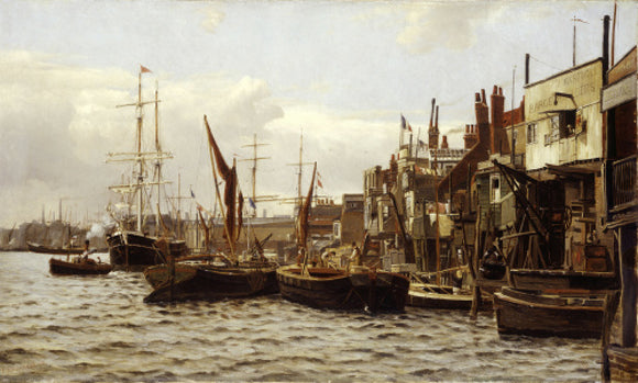 The Riverside at Limehouse: 19th century