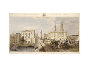 Entrance into the City by London Bridge: 1836