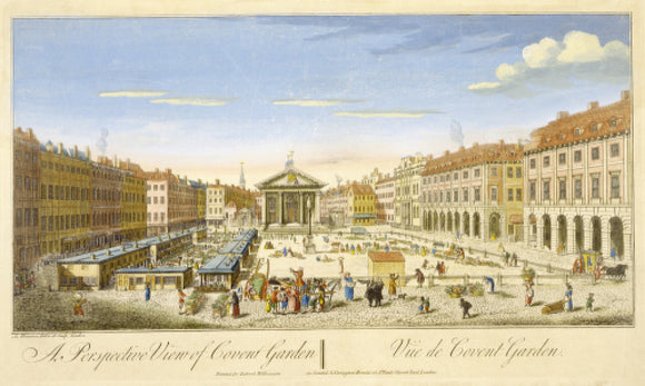 A Perspective View of Covent Garden: 18th century