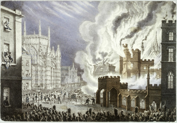 The Burning of the Houses of Parliament: 1834