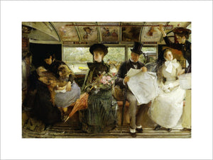 museumoflondon-prints 1895 Bayswater The Omnibus: –
