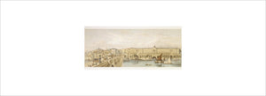 Somerset House and Waterloo Bridge: 19th century