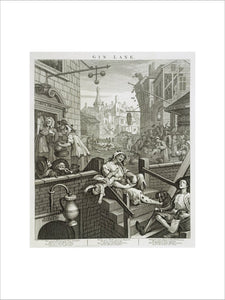 Gin Lane: 1751
