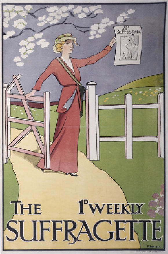 Advertising The Suffragette: 1912