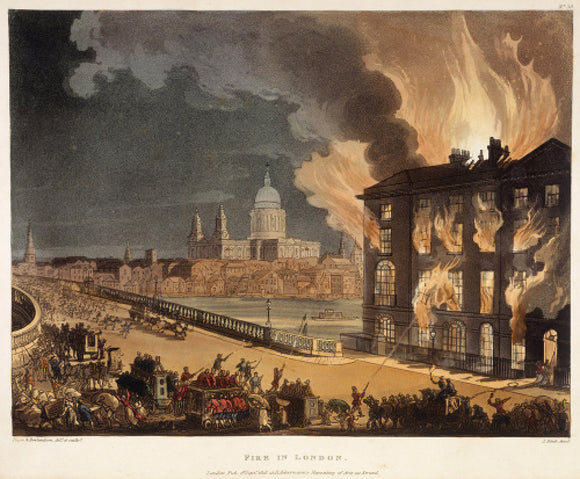 Fire in London: 1808