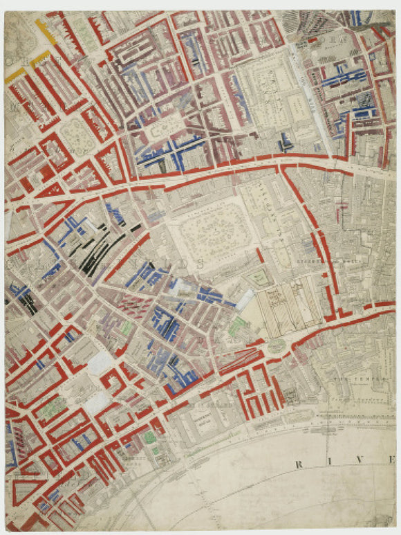 Descriptive Map of London Poverty: Section 25: 1889