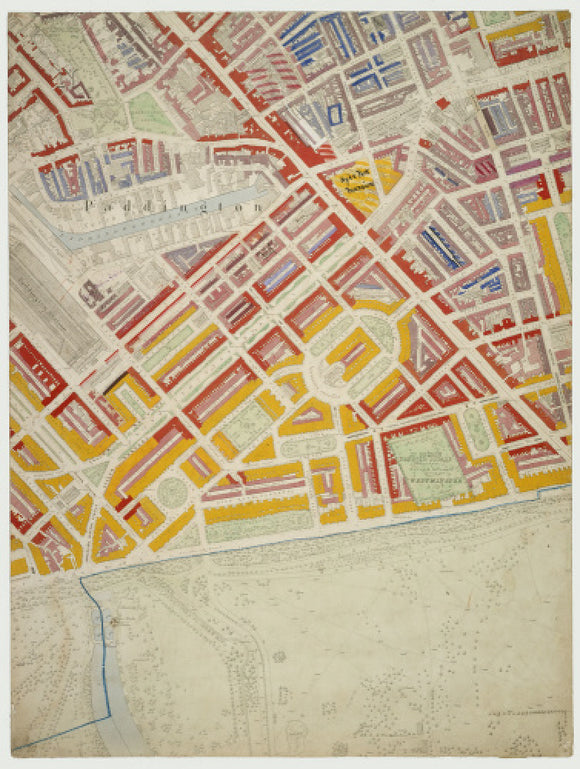Descriptive map of London Poverty: Section 22: 1889