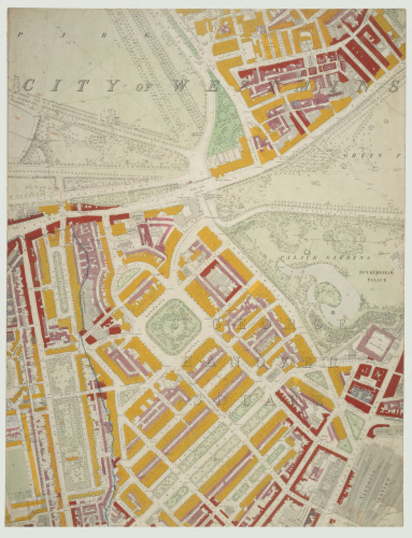 Descriptive map of London Poverty: Section 33: 1889