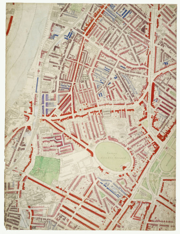 Descriptive map of London Poverty: Section 45: 1889.