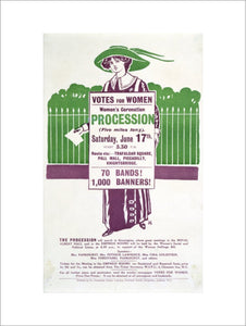 Votes for Women Handbill: 1911