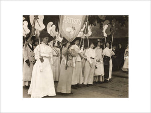 WSPU procession, 23 July 1910