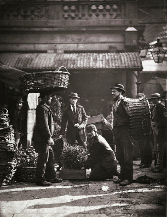 Covent Garden Labourers; c.1877