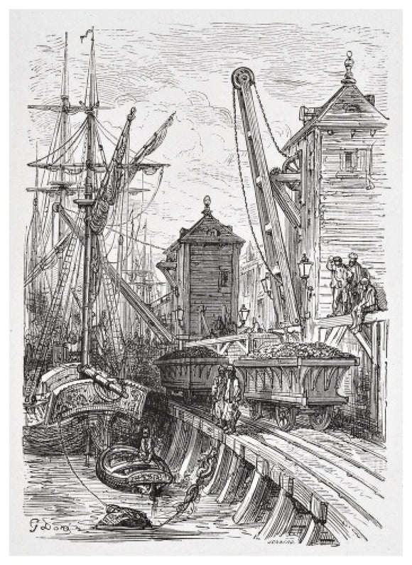 Poplar dock: 1872