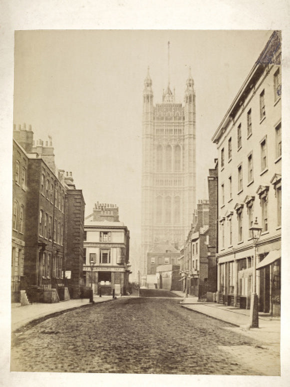 Victoria Tower from the South: c.1867