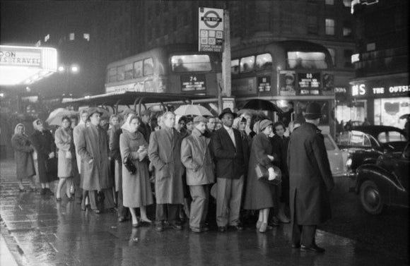 Rush Hour in the West End; c.1960