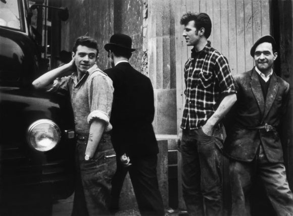 Men on the street: 1961