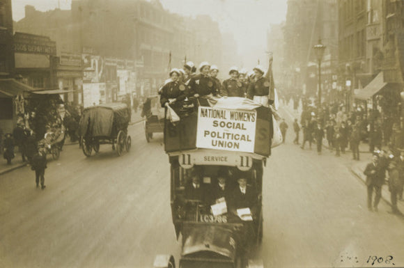 Suffragettes campaigning in Chelmsford;1908