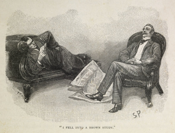 Illustration from the Strand Magazine; 1893