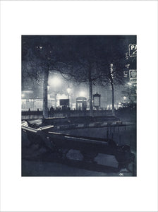 Leicester Square at night; 1934